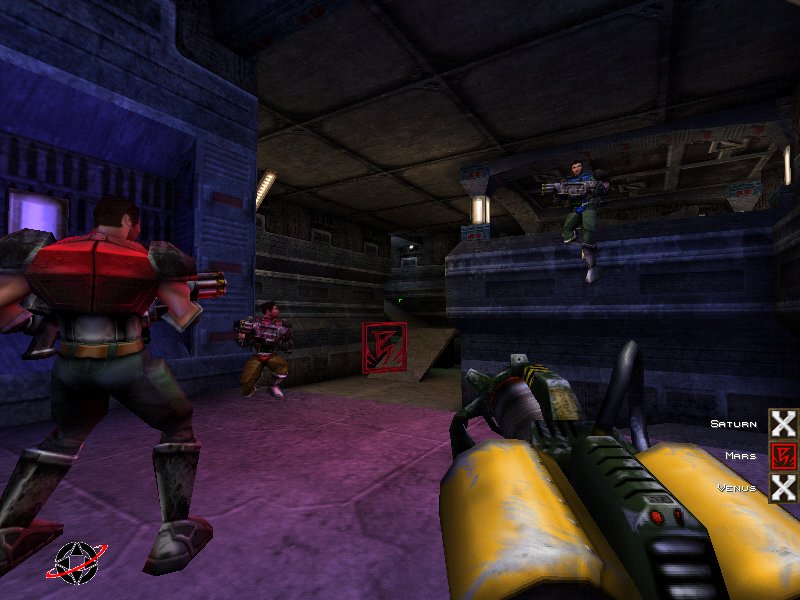 Botpack220's Impact Hammer in an early screenshot dated January 1`2th, 1999; a few weeks after this prototype was last worked on.