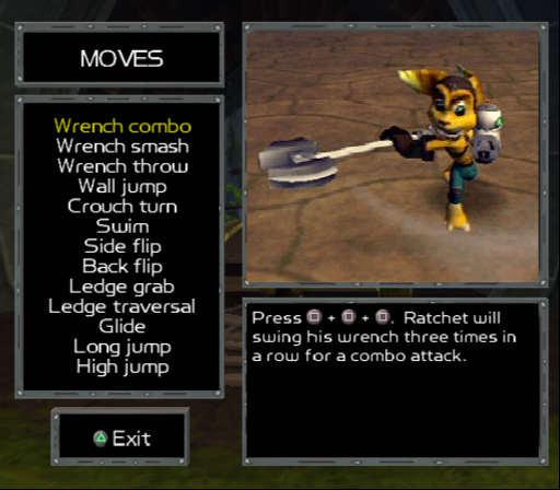 Ratchet1_E3Demo_MovesHelpMenu.png