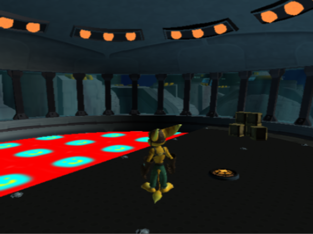 "Death zone" textured with smiley faces.