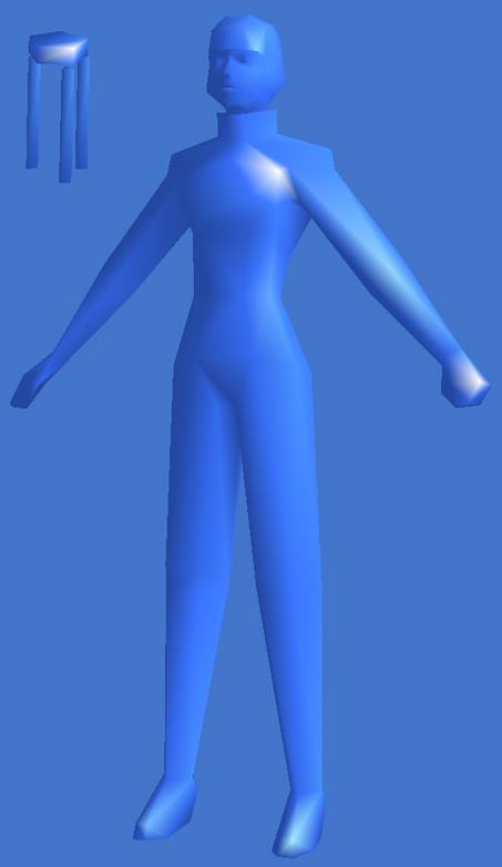 Ditto, UV map.
