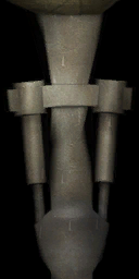 Artificial leg.