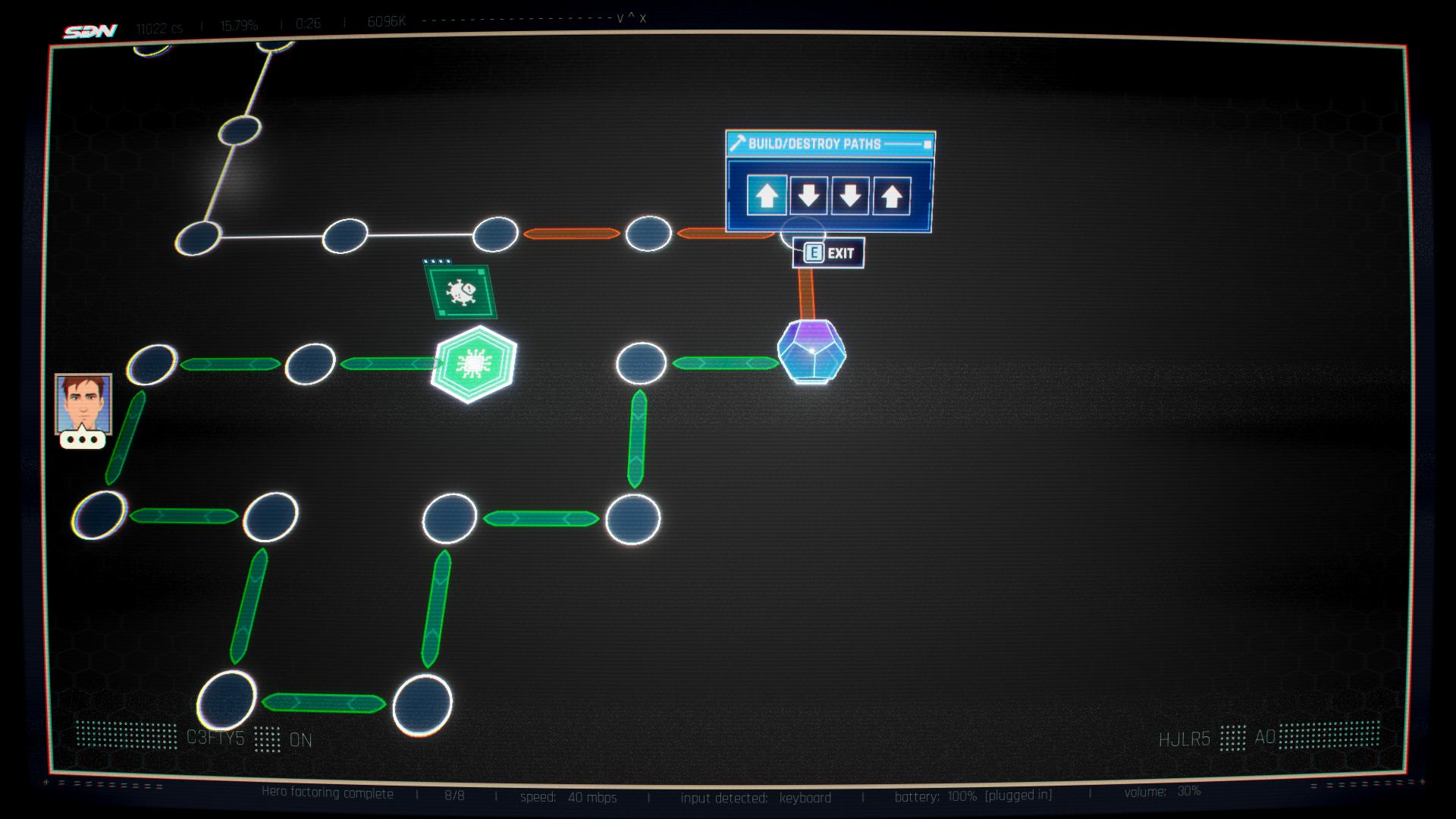Third hackable node