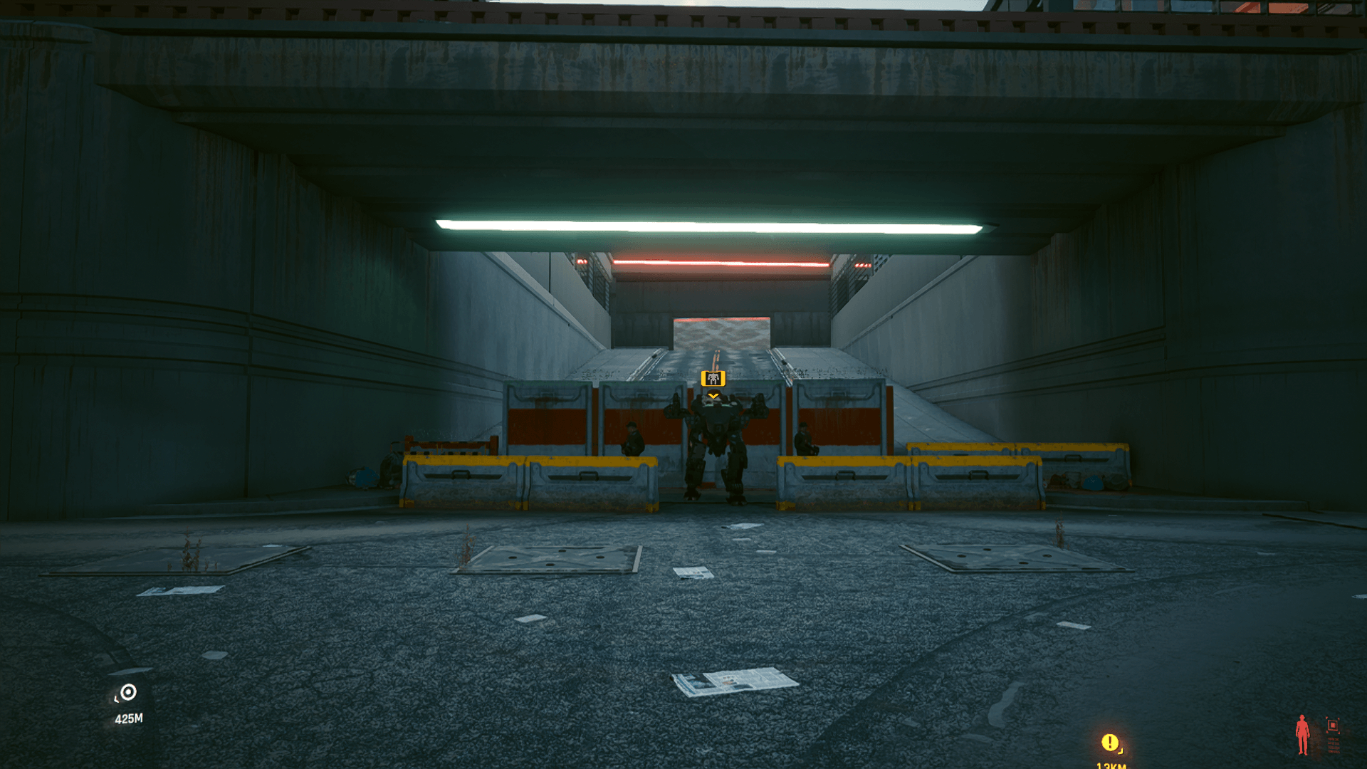 Another side entrance, more guards Another side entrance, more guards