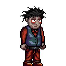 Jeff talking in the SNES version.