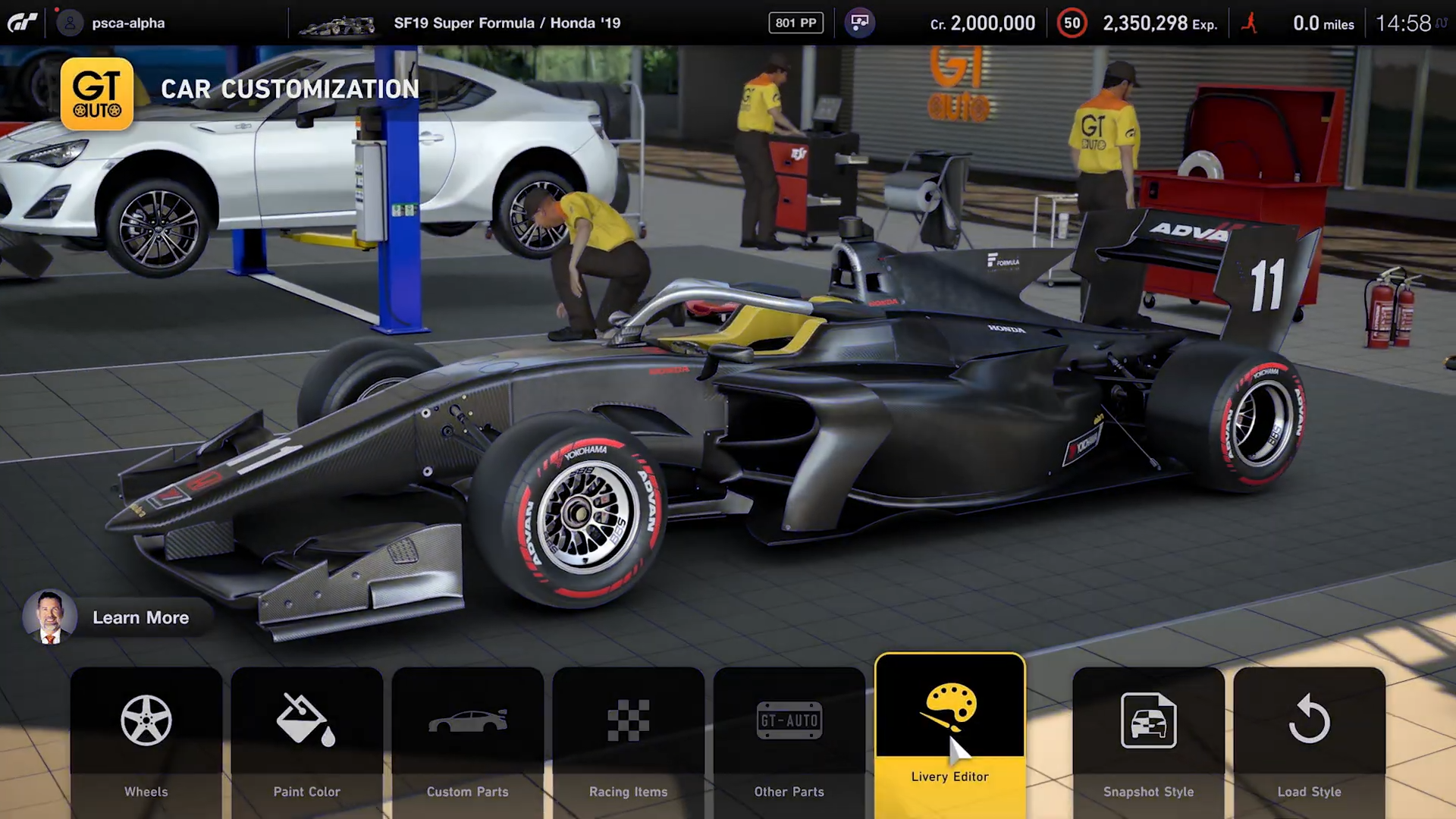 GT Auto main menu. GT Auto main menu.