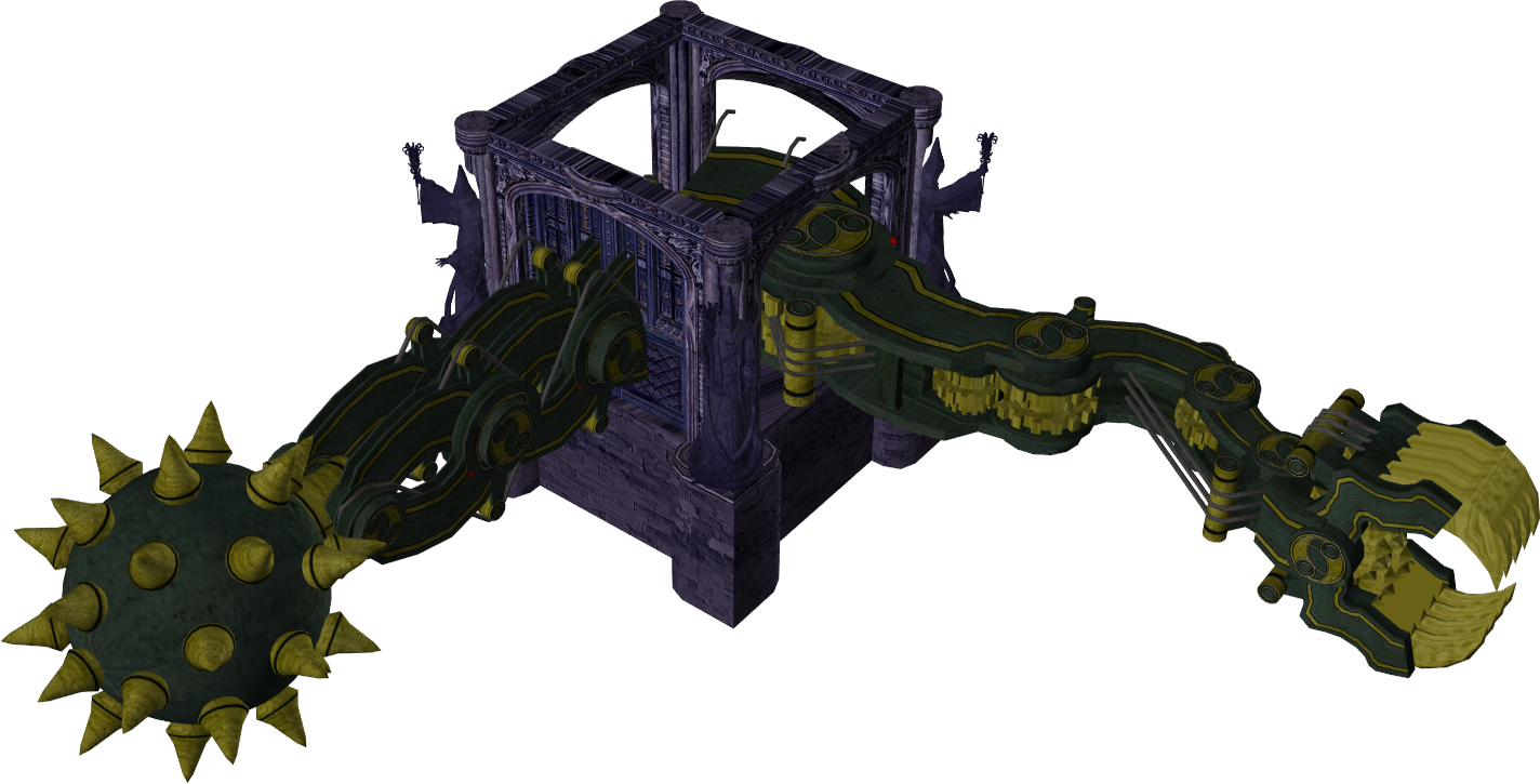 The early Clock Tower's armaments