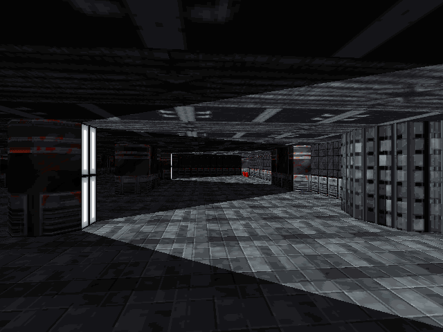 Looking at a side in the basement. Looking at a side in the basement.