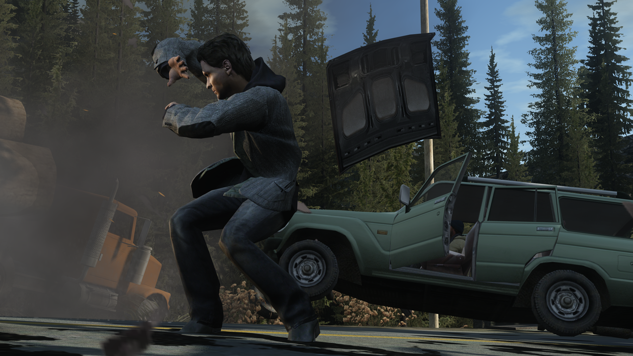 The 18-wheeler killing the poor hitchhiker