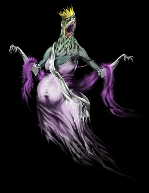 A Parade Queen ghost. A Parade Queen ghost.