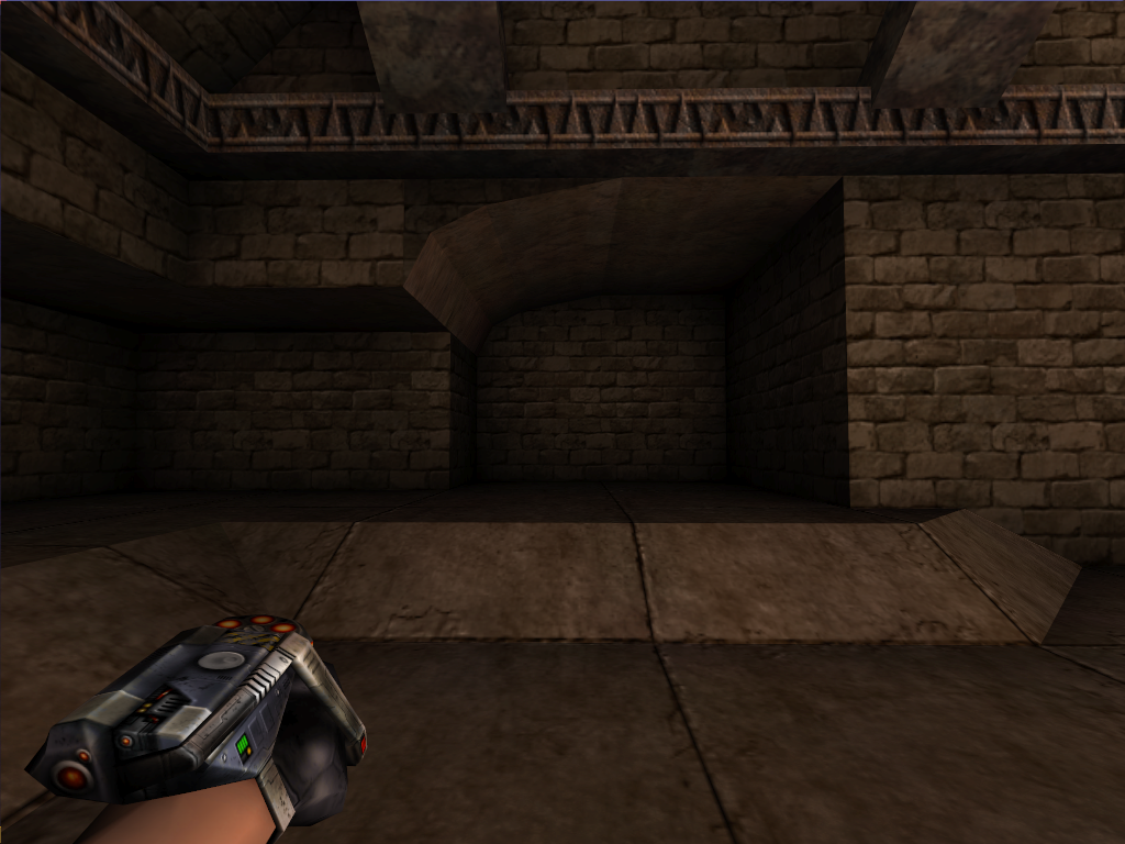 Looking at the rounded room. Looking at the rounded room.