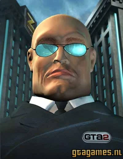 A Zaibatsu man. A Zaibatsu man.