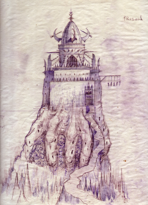 Inferno prison by George Almond