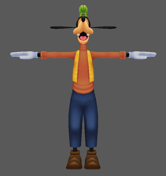 Goofy with traditional outfit (H_ZZ050) Goofy with traditional outfit (H_ZZ050)