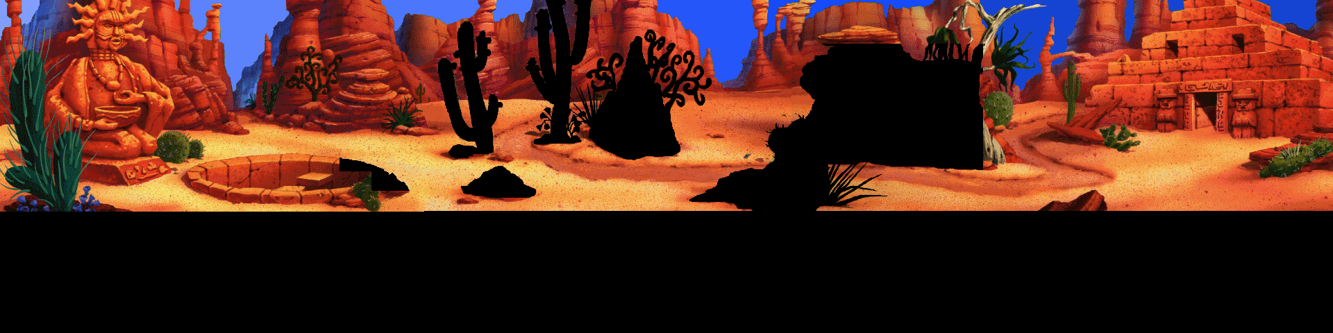 Desert with Pyramid. Desert with Pyramid.