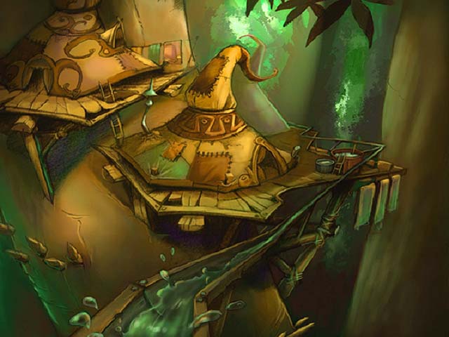 Concept art of Hoodlum buildings. Concept art of Hoodlum buildings.