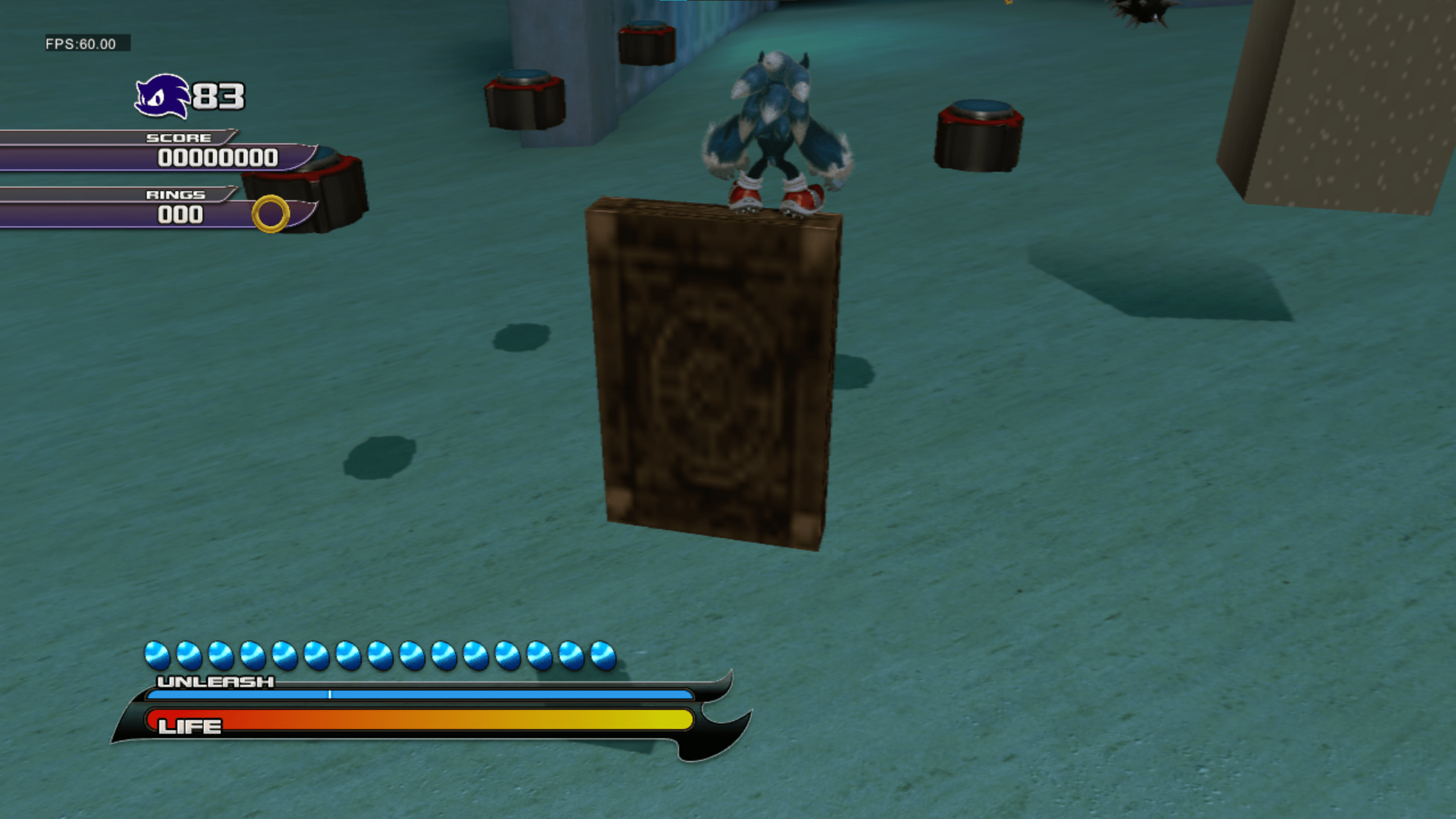 "DoorEvil" - An early textured door. "DoorEvil" - An early textured door.