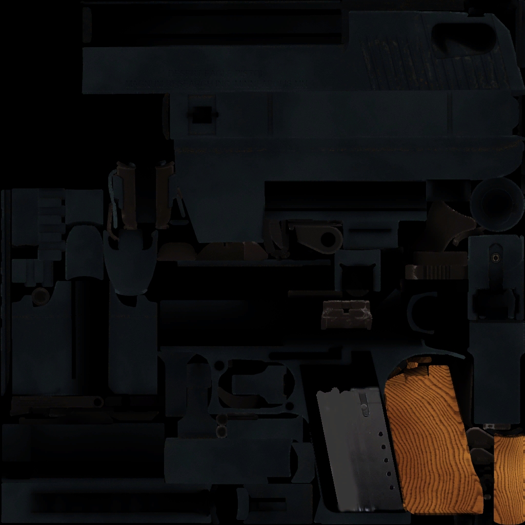 Blue Wood Desert Eagle skin. Blue Wood Desert Eagle skin.