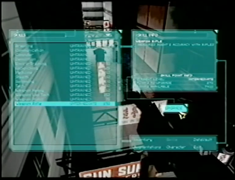 21:02 Cut skills "Brawling", "Communication", and "Stealth". Tech skill was the old "Electronics" and "Intermediate" skill level instead of trained.