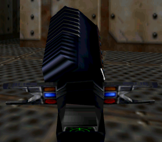The fins that appear when the gun is being switched between fire modes. The fins that appear when the gun is being switched between fire modes.
