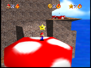 Star 4. In the same location as Star 6 from the final game. Star 4. In the same location as Star 6 from the final game.