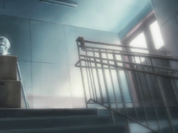 BG_ODOD0, an unused daytime variant of the used BG_ODON0. ODO stands for 踊り場 (odoriba, "staircase landing").