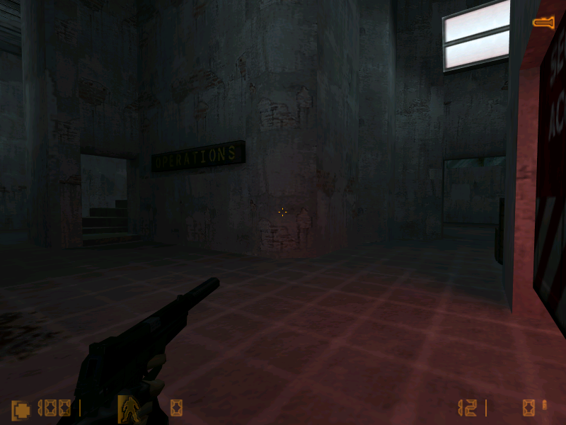 Observation hallway.