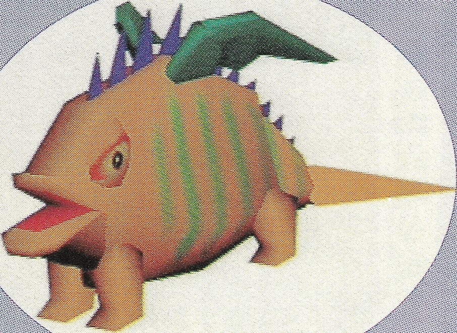 A species of nearly extinct fish called Boogill, which love heading into Tazmily.