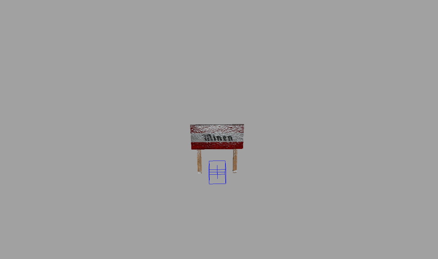 Sign Minefield Fake 1 Snow Sign Minefield Fake 1 Snow
