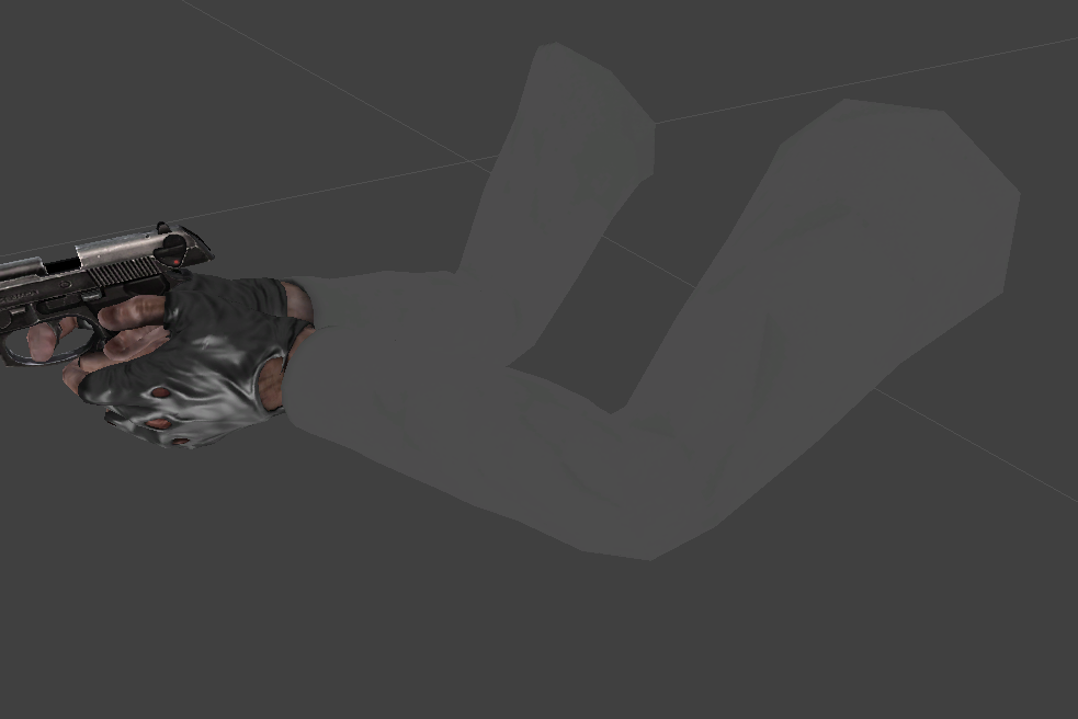 A blank version of the view model arms texture, likely used as a template. A blank version of the view model arms texture, likely used as a template.