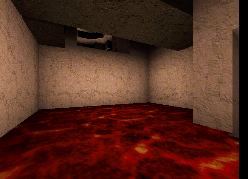 The small lava room. The small lava room.