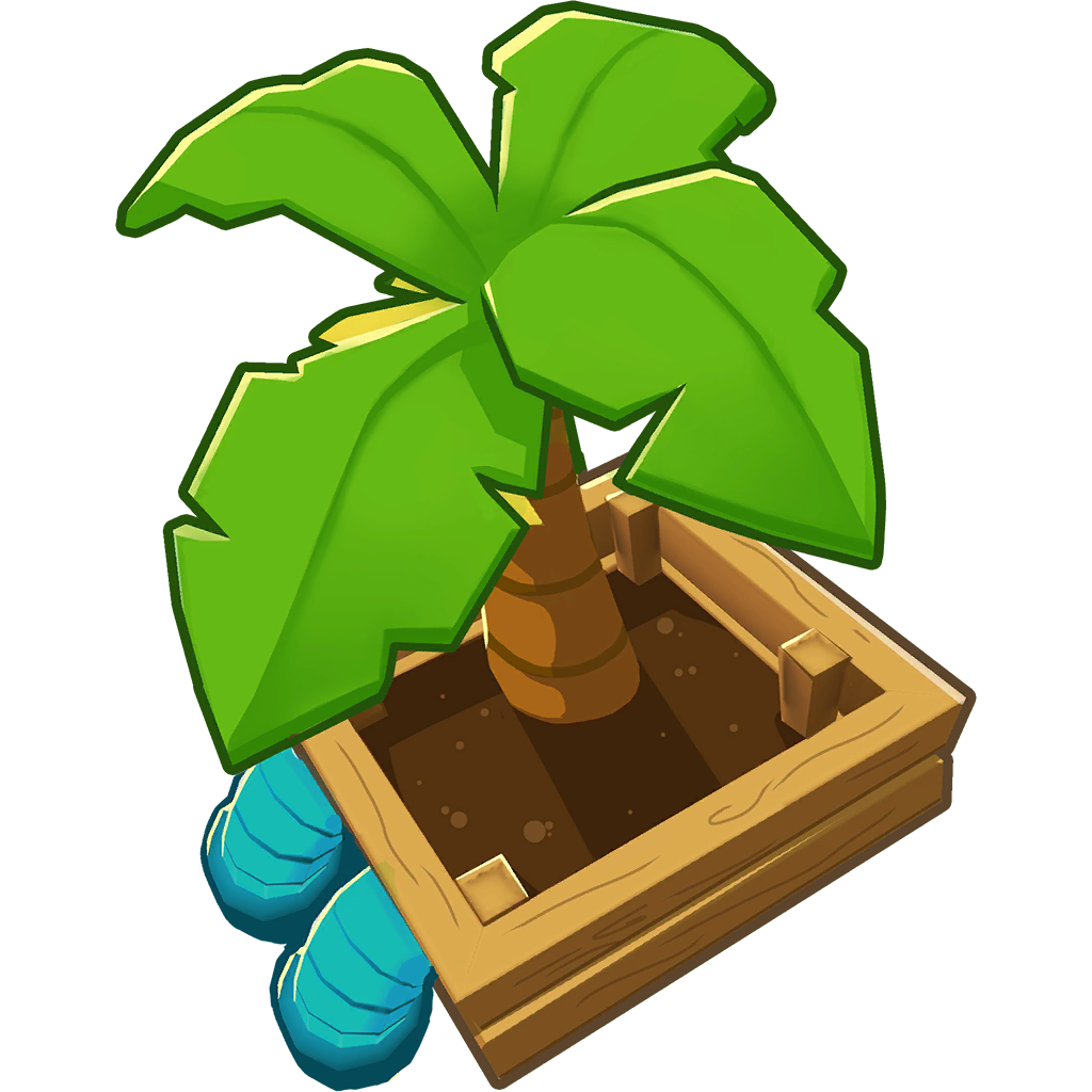Unused version of 2-0-0 Banana Farm Tower Icon, shows two blue tubes instead of one in the early 1-0-0 Banana Farm Tower Icon.