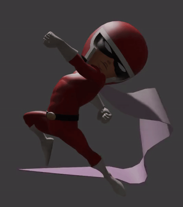 2nd of one of the possible ending Poses. 2nd of one of the possible ending Poses.
