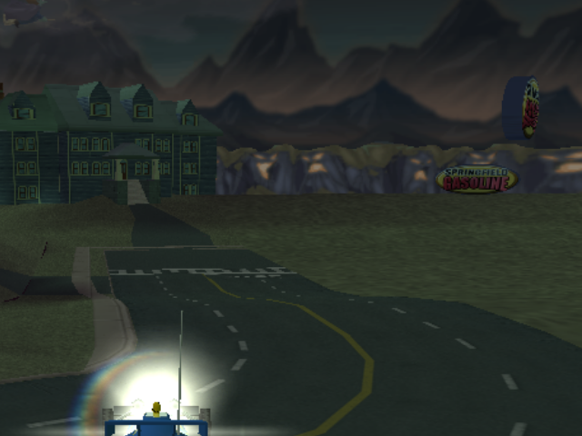 The 939 Area, accessed using cheats. The 939 Area, accessed using cheats.