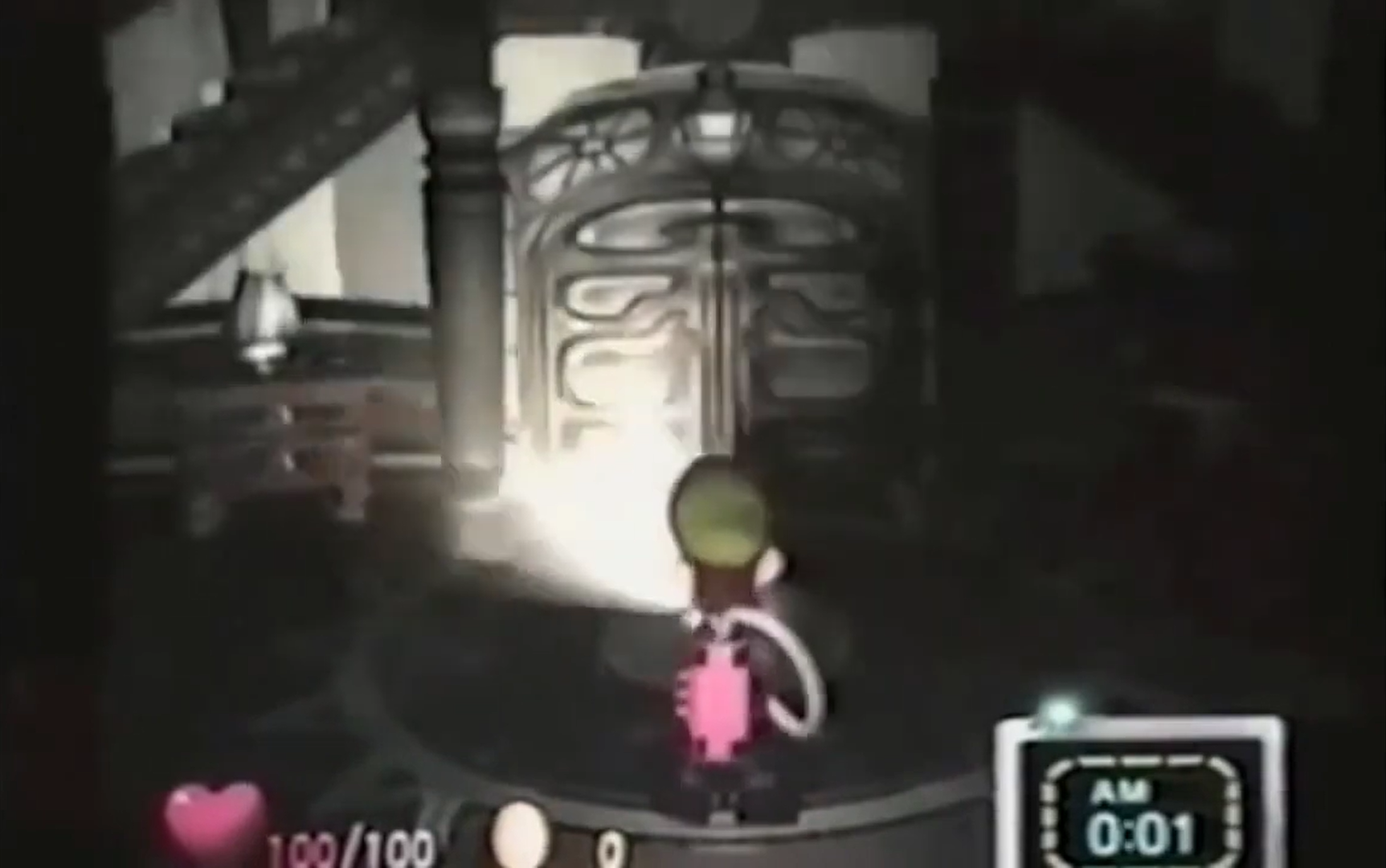 The early Poltergust 3000 as it was seen in a prerelease version.