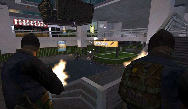 Screenshot of an early de_stadium.