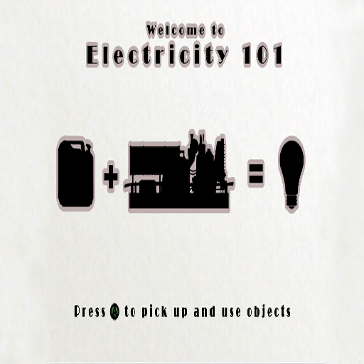 Introduction screen showing instruction for fueling a generator
