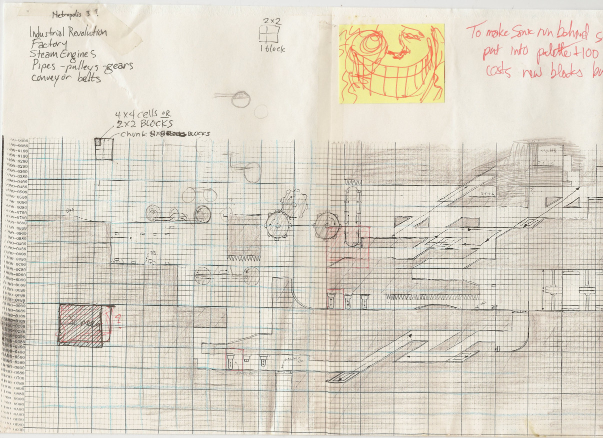 An early level design for Act 3 An early level design for Act 3
