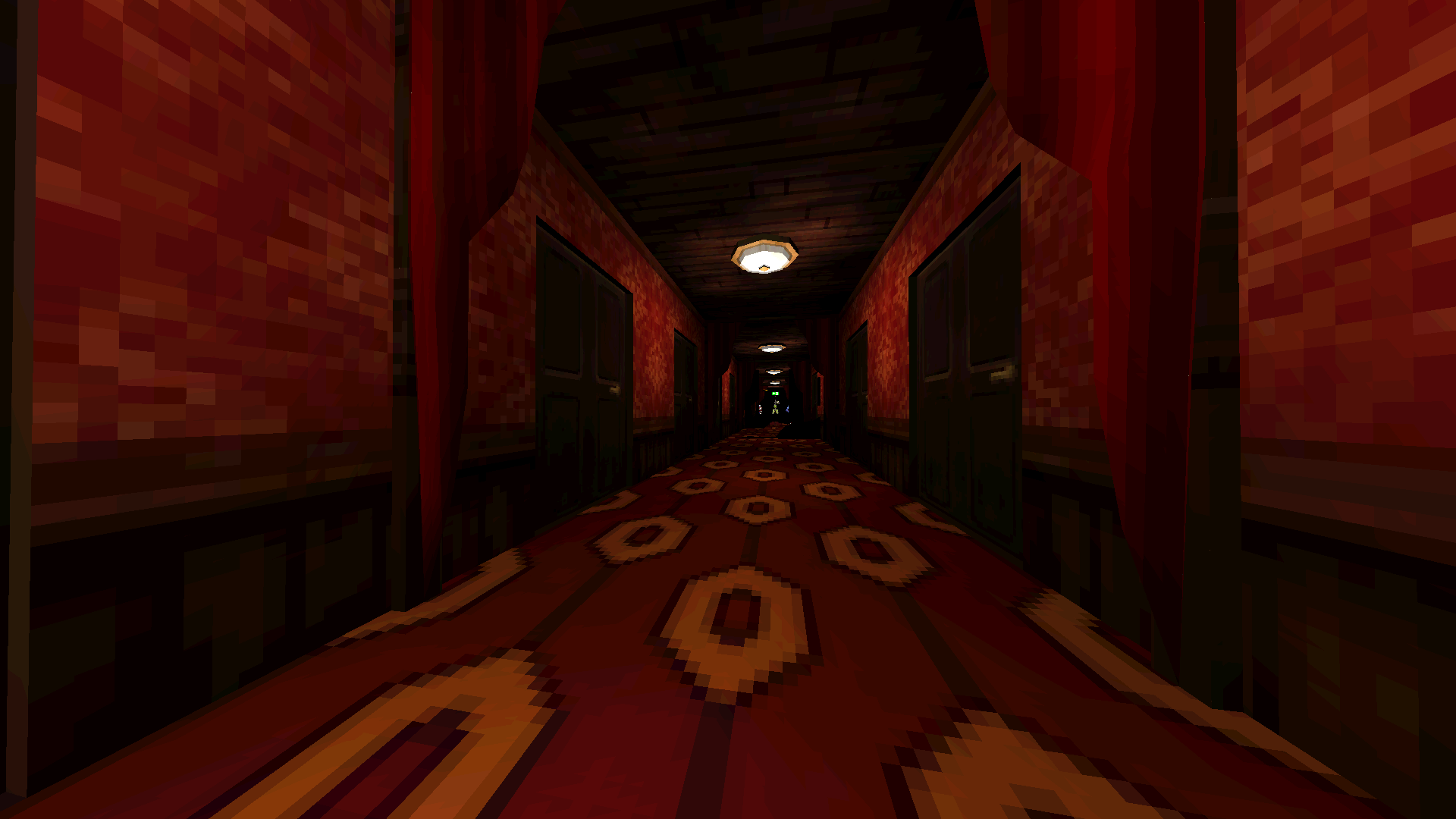 The portal version, near the start of the room.