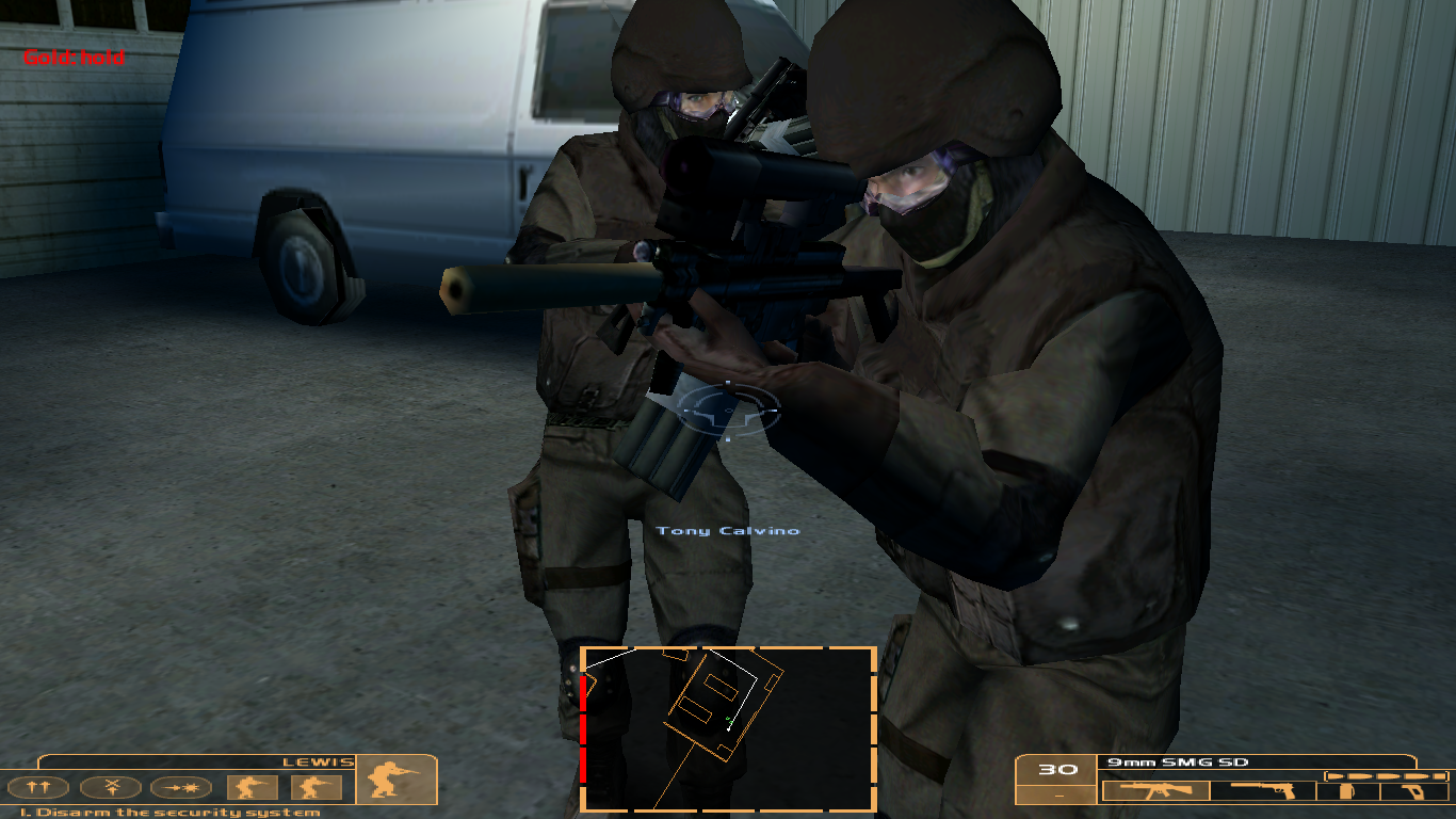 The "full" MP5K, sporting all of the previous attachments.