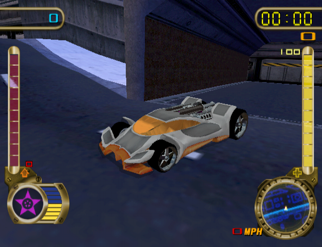 Texture restored in the GameCube version.
