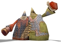 Render of the Heckler's early 3d model. Render of the Heckler's early 3d model.