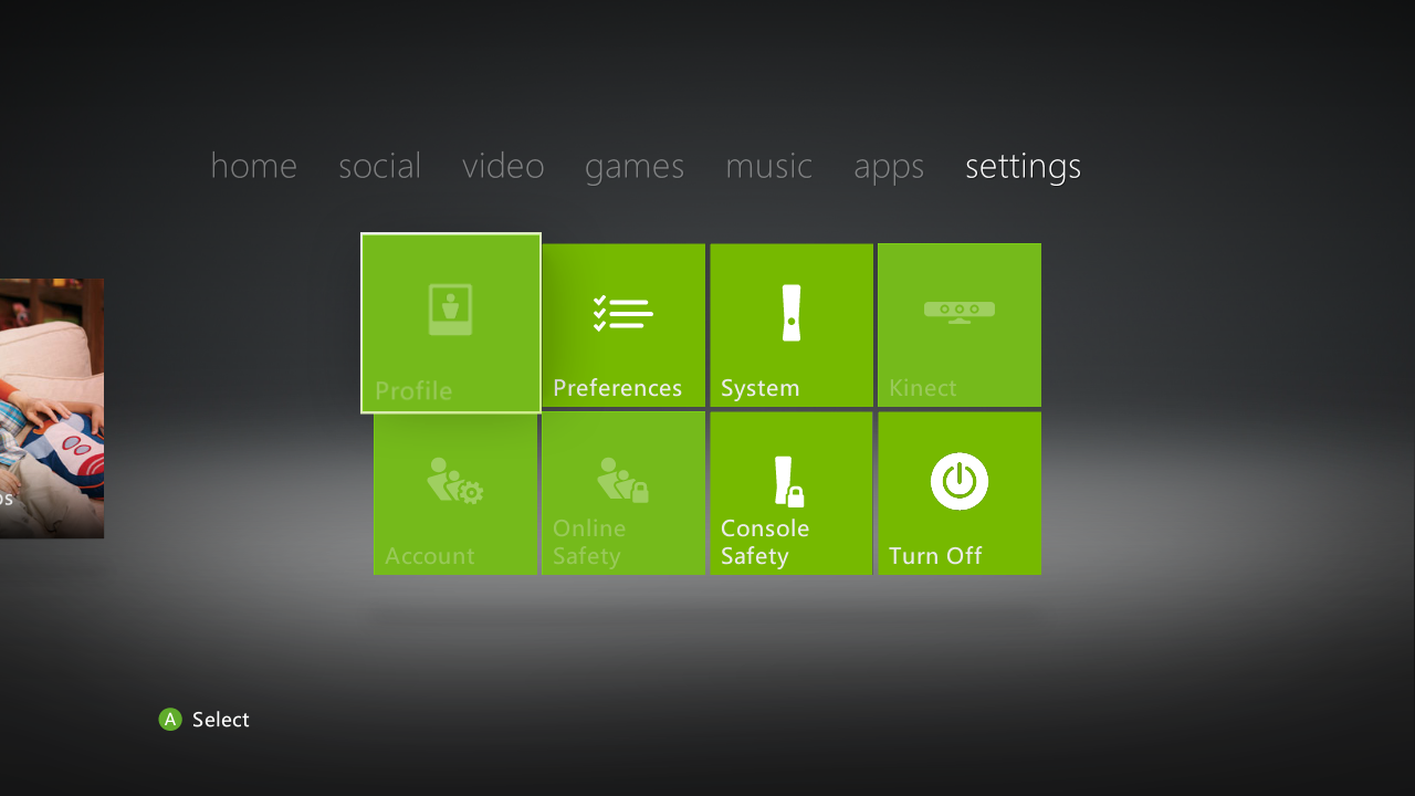 Dashboard (Settings Tab) Dashboard (Settings Tab)