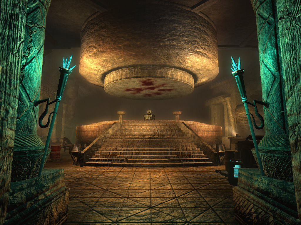 Crusher room.