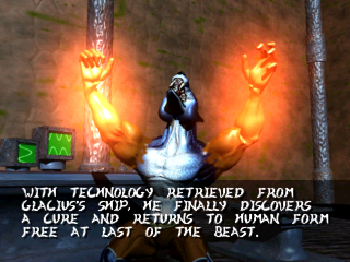 Unused Ending 2-B (If you killed Glacius and found the Cure)