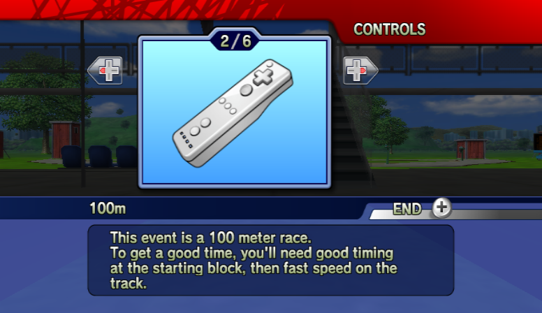 This event is not a 100 meter race! This event is not a 100 meter race!
