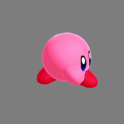 Kirby using the Revolution Beam, called TopL_BeamRollingAttack.