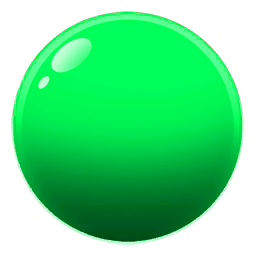 Green Cartoon Bubble