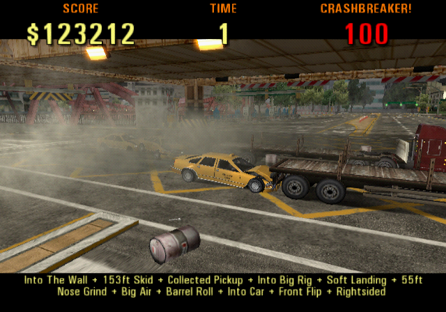 After using the Crashbreaker.