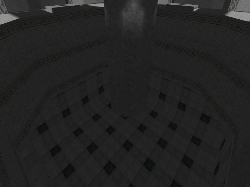 Center of the water room.