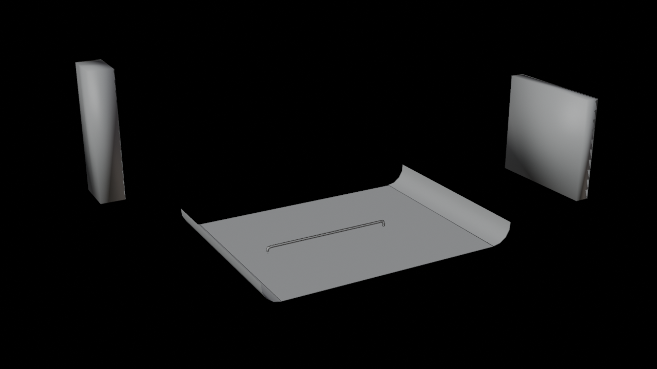 Overview of the level's collision data. Overview of the level's collision data.